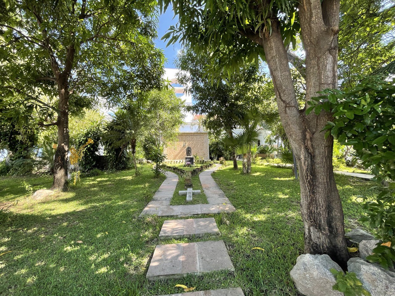 Jardines parroquiales foto