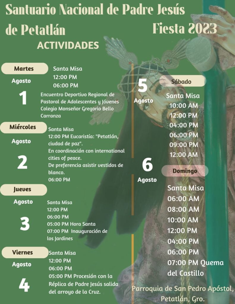 Programa Padre Jesús 2023